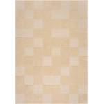 Flair Rugs Бежов вълнен килим 230x160 cm Checkerboard - Flair Rugs (503119373443)
