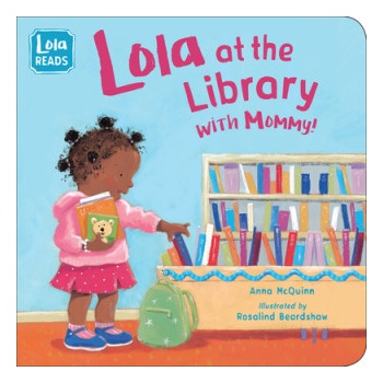Lola at the Library with Mommy | Rosalind Beardshaw