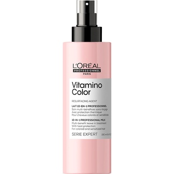 L'Oréal L'ORÉAL PROFESSIONNEL VITAMINO COLOR Многофункционален спрей 10-в-1 за боядисана коса Продукт за коса без отмиване дамски 190ml