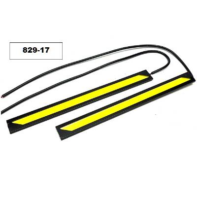 Комплект led ленти за дневни светлини с бяла светлина 17см, 6000 k, 2 броя