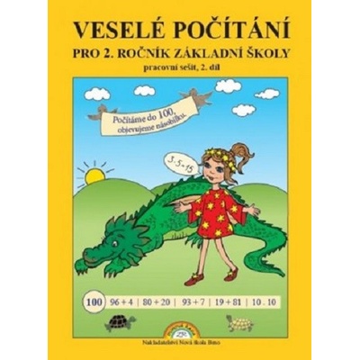 Veselé počítání pro 2. ročník základní školy pracovní sečit, 2. díl