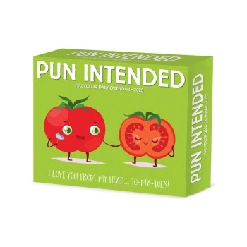 Willow Creek Press Calendars Pun Intended 2026 5.4 X 6.2 Box Calendar | Willow Creek Press