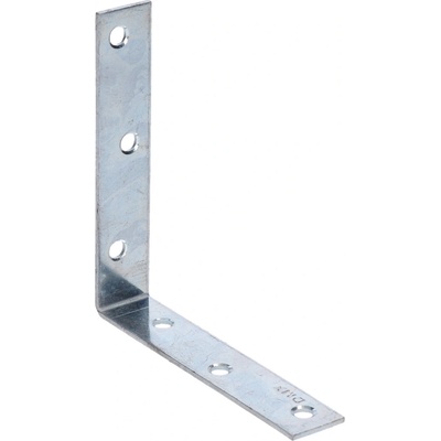 úhelník 100x100x19mm, 2,0mm, galvanicky pozinkovaný, díry průměr 4,5mm - v počte 6ks