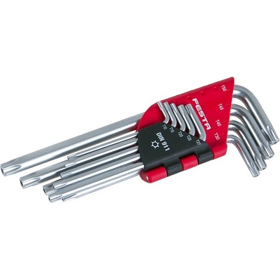 FESTA Комплект L ключове TORX FESTA CrV T10-T50 9 броя 18497 (18497FE)