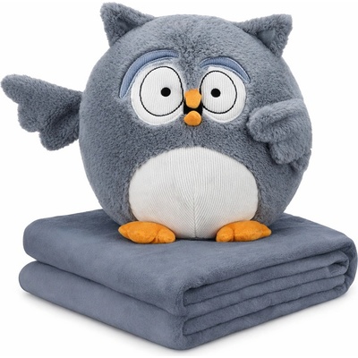 EmonaMall Плюшена играчка 45см, с одеяло 160x105см 3в1 EmonaMall - Код W5759 (W5759)