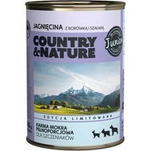 Country&Nature Junior jahňacie krmivo 400 g