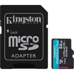 Kingston microSDXC Canvas Go Plus 64GB A2/U3/V30 SDCG4/64GB