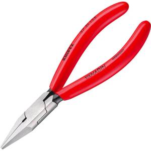 KNIPEX Плоски клещи 125 мм почернени с тесен връх knipex 07919 (37 21 125)