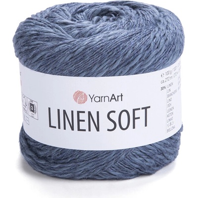 Yarn Art příze Linen Soft 7316 modrošedá
