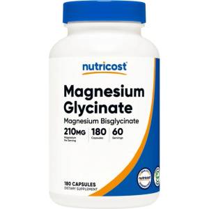 Nutricost Magnesium Glycinate 210 mg [180 капсули]
