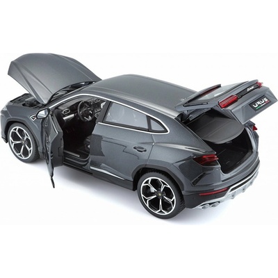 Bburago Plus Lamborghini Urus sivá v krabičke 1:18