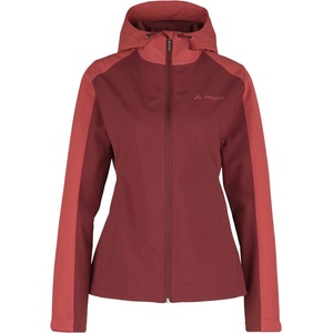 Vaude Дамско софтшел яке Vaude Women's Itri Hoody Jacket Softshell jacket - Dark Cherry - размер 38 (EU) (103-1508-0413)