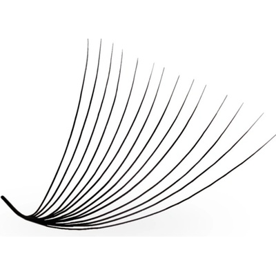 Luxury Lashes 14D Riasy Premium sypané v hotovom vejáriku 500 Ks Zakrivenie umelých rias: D, Dĺžka umelých rias: 10 mm, Hrúbka rias: 005