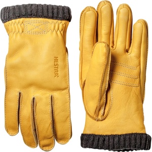 Hestra Ръкавици Hestra Deerskin Primaloft Rib Gloves - Natural Yellow - размер 9 (EU) (202-1472-0213)