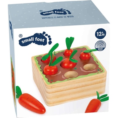 Small Foot vkladačka Mrkvičky