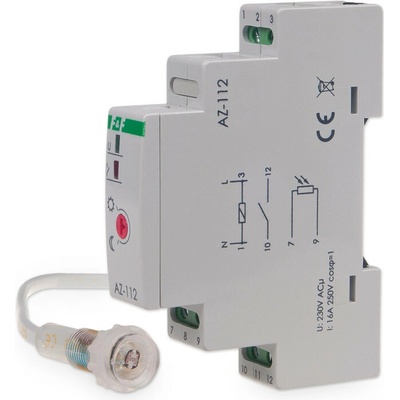 AZ-112 - Súmrakový spínač s externým čidlom, 230V, 16A