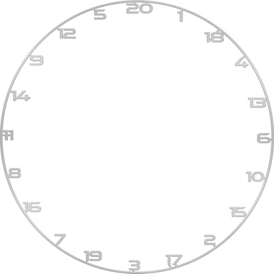 Bullet Apex číselník na sisalový terč silver – Sleviste.cz