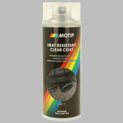 MOTIP Žáruvzdorný bezbarvá lak 800°C 400ml