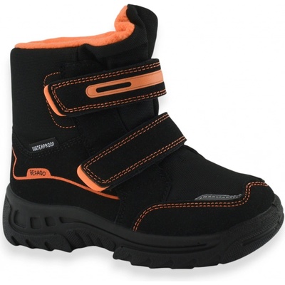 Befado 615X006 vysoké zimní 615YX006 černo oranžové