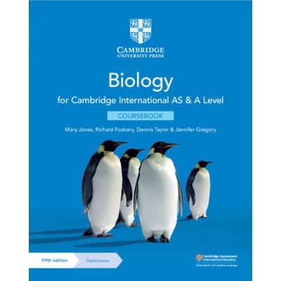 Cambridge International AS a A Level Biology Coursebook with Digital Access 2 Years