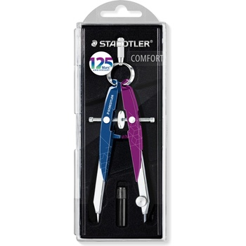 STAEDTLER Пергел Staedtler Mars, 125 AE, СИН/ЛИЛАВ (33835-А-СИН/ЛИЛАВ)