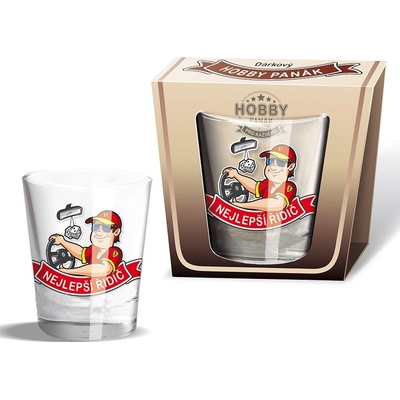 Nekupto Dárkový panák Nejlepší řidič Hobby 40 ml