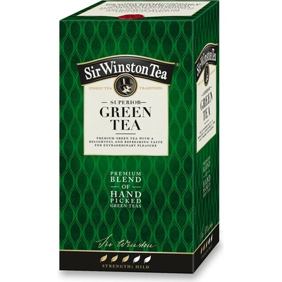 Sir Winston Tea Čaj Superior Green Tea 20 x 1,75 g