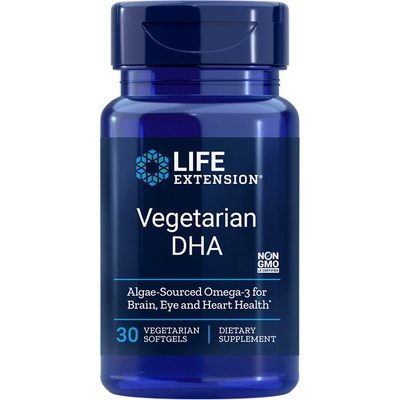 Life Extension Растителна DHA 30 софтгел капсули | Life Extension (01640 LE)
