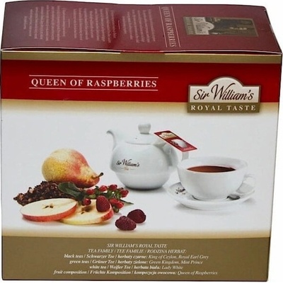 Sir Williams Royal Taste Queen of Raspberries Ovocný čaj 50 x 4 g