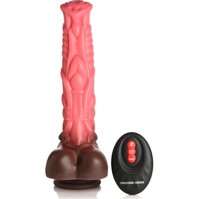 Creature Cocks Deluxe Centaur Thrusting & Vibrating Silicone Dildo