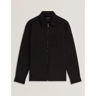 Ted Baker Men's Quilt Overshirt - Black