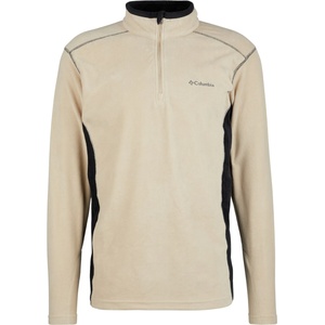Columbia Мъжки поларен пуловер Columbia Klamath Range II Half Zip Fleece jumper - Ancient Fossil / Black - размер XS (005-0759-2611)