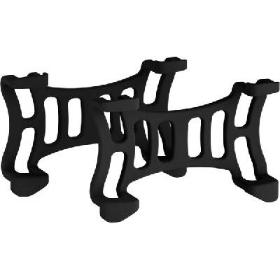 Tractive GPS DOG 6 gumové spony, 2ks čierne