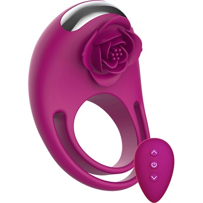 ToyJoy Put a RIng on It C-Ring Remote Fuchsia