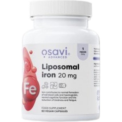 Liposomal Iron 20 mg | as Iron Bisglycinate [60 капсули]