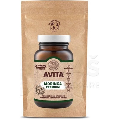 Avita Moringa Premium EKO balenie 74 toboliek