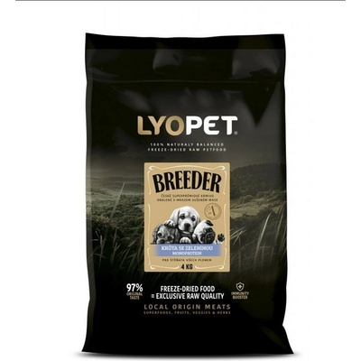 Lyopet Breeder Puppy Krůta mono se zeleninou 12 kg