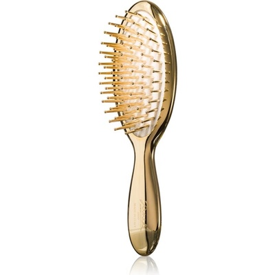 Janeke Gold Line Small Golden Hairbrush plochá kefa 23 cm