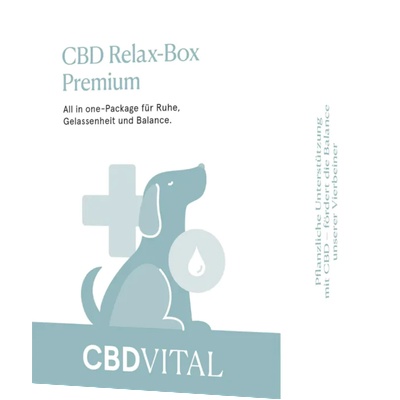 CBD VITAL CBD VET Relax-Box Premium за кучета - 1 к