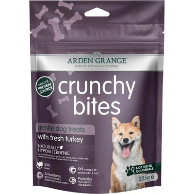 Arden Grange Crunchy Bites with fresh Turkey 225 g