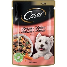 Cesar s jemným hovězím a mrkví v želé 24 x 100 g