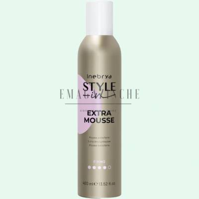 Inebrya Силно фиксираща пяна 400 мл. Ice Cream Style-In Extra Strong Mousse (0287463)