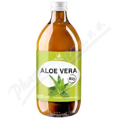 Allnature Aloe Vera BIO 100% šťáva 500 ml
