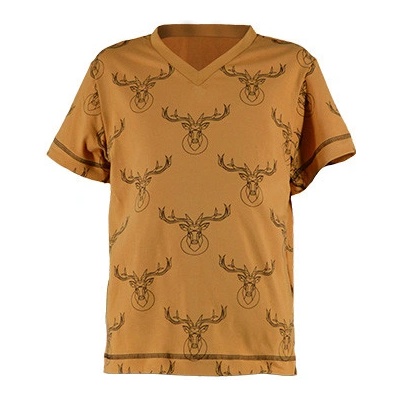 Elektronický střih / PDF dětské V-neck tričko-110-128
