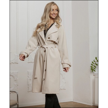 Edoti Бежово дамско палто с колан Edoti Edoti | Bezhov | ЖЕНИ | M