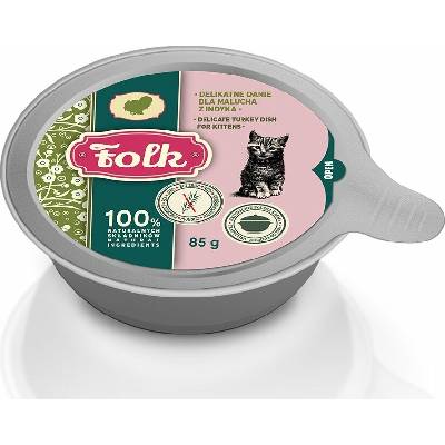 Folk Kitten Delicate turkey dish 85 g