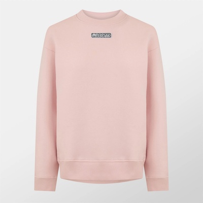 Lacoste Блуза Lacoste Women's Crew-neck Logo Sweatshirt - Nidus Pink