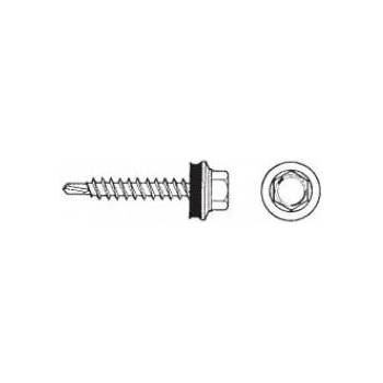 ESSVE Self-drilling insert 4.8*70mm ral 8017