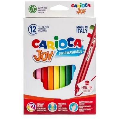 CARIOCA - Комплект цветни флумастери - 12 цвята (41457)