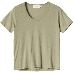 Elvine Дамска тениска Elvine Women's Nola T-shirt - Silver Green - размер XS (916-3336-0411)
